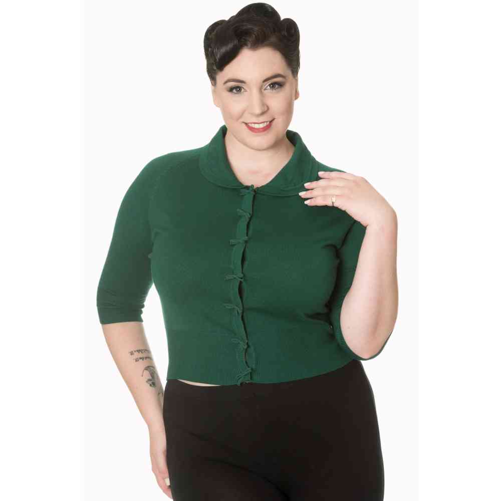 Dancing Days - April Cardigan - Vert Product image